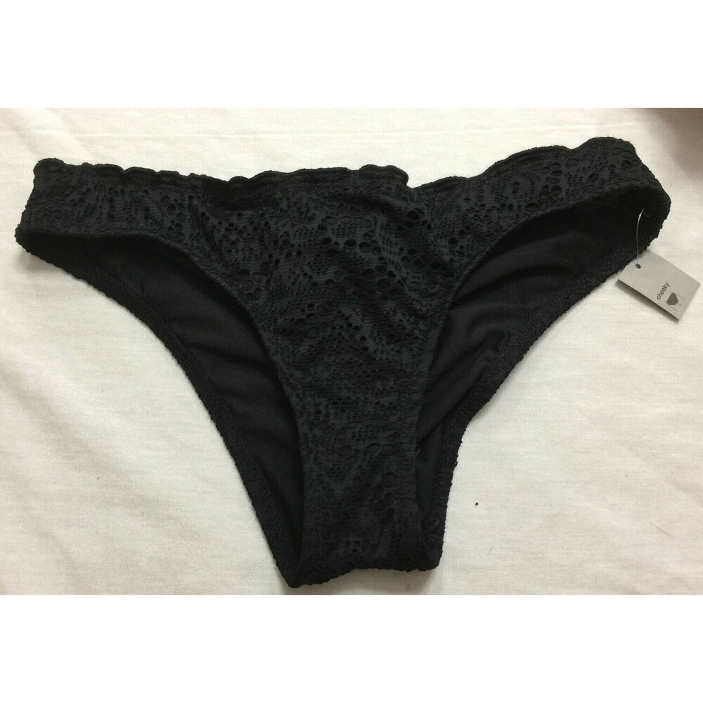 NWT MOSSIMO CHEEKY WOMENS SWIM BIKINI BOTTOM SIZE L